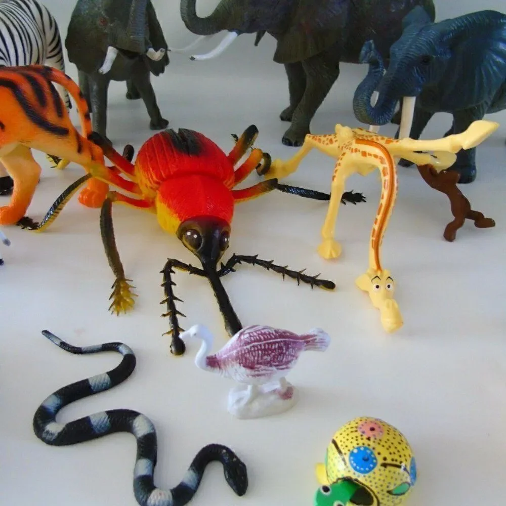 Plastic Farm Sea Life Safari Animals Various Sizes